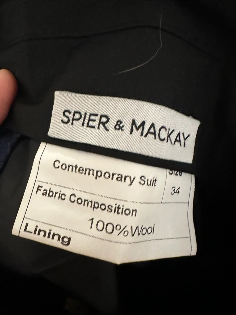 Spier & Mackay sophisticated navy